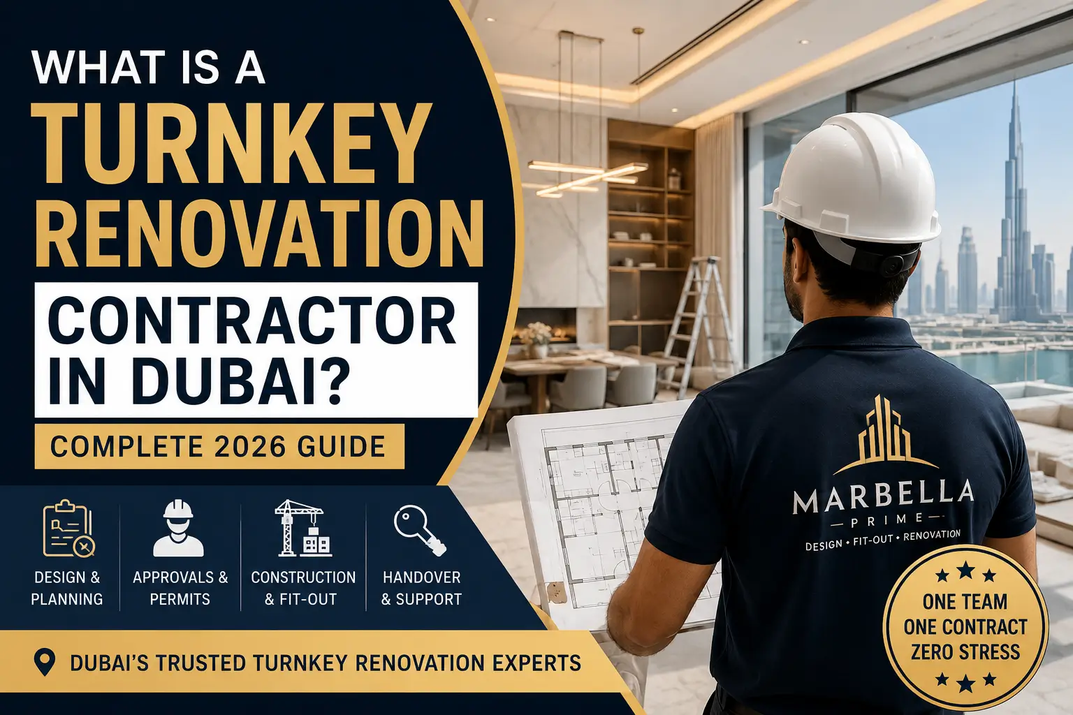 What is a Turnkey Renovation Contractor in Dubai