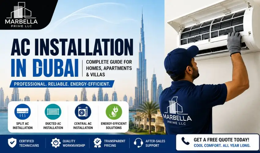 ac installation in dubai