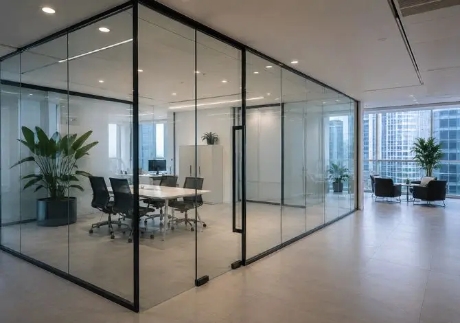 glass and aluminum work in dubai