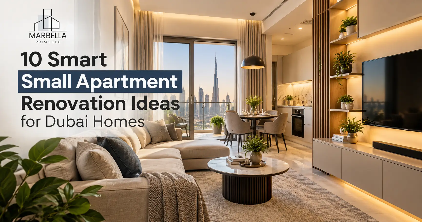 10 Smart Small Apartment Renovation Ideas for Dubai Homes