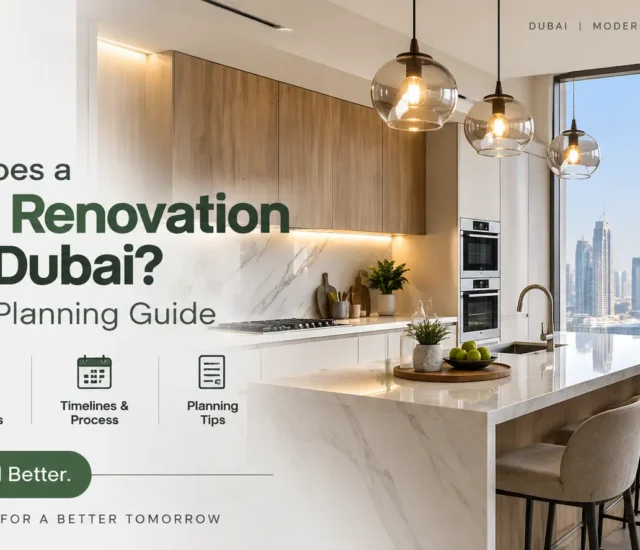 How Much Does a Kitchen Renovation Cost in Dubai? 2026 Price & Planning Guide