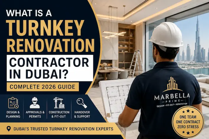 What is a Turnkey Renovation Contractor in Dubai? (Complete 2026 Guide)