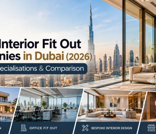 Top 10 Interior Fit Out Companies in Dubai (2026): Services, Specialisations & Comparison